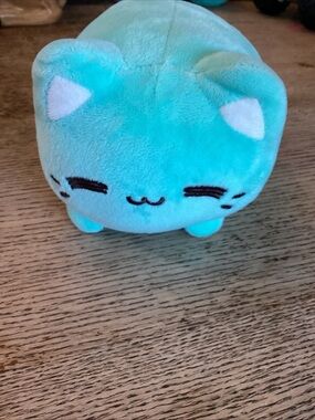 Aurora World Tasty Peach Meowchi Mint Teal Cat 7" Plush